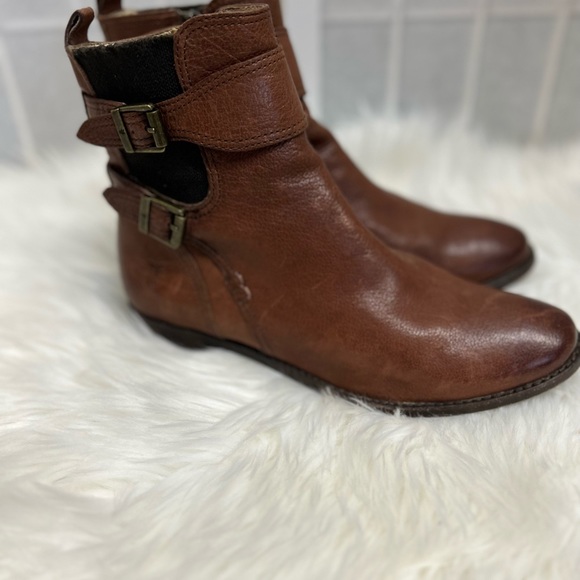 Frye Leather Boots 8 - Picture 10 of 12
